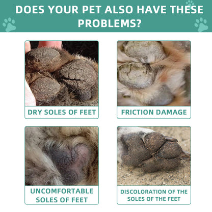All-Season Organic Paw Balm for Dogs & Cats — Protects, Heals & Soothes Dry Paws